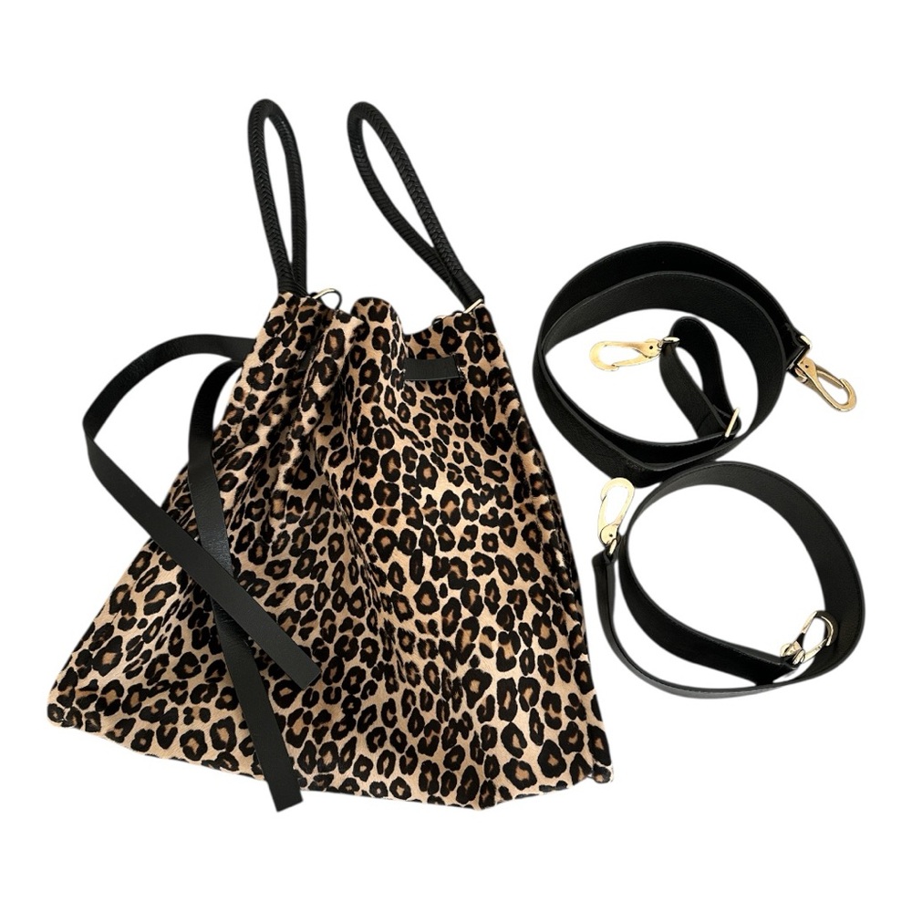 Tamara Mellon Kiss Bag leopard
